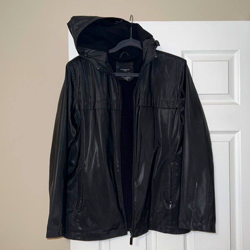 Black Colebrook Polyester Warm Jacket - image 1